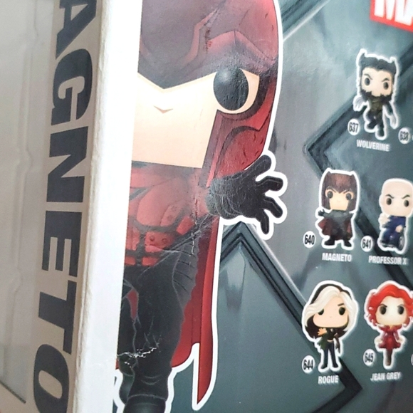: Funko Pop MARVEL  X-Men MAGNETO # 488 bobble-head - Picture 8 of 8